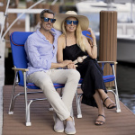 Cadeira Dobrável coberta em Lona Azul – Seachoice