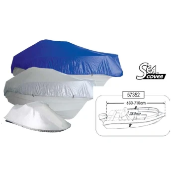 Capa para Barcos SeaCover Tamanho 7 (poliéster 600D azul)