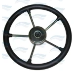 Volante tipo Timon 350mm – Branco