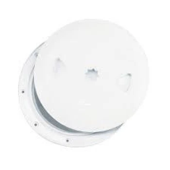 Tampa de inspeção redonda Ø150mm branca