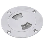 Tampa Inspeção Redonda em Inox - Ø124mm