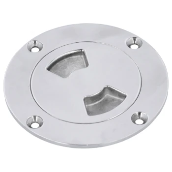 Tampa Inspeção Redonda em Inox - Ø124mm