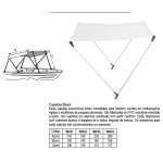 Capota BASIC branca 300x190x180cm