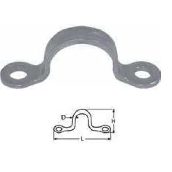 Alça inox reforçada 37x13mm