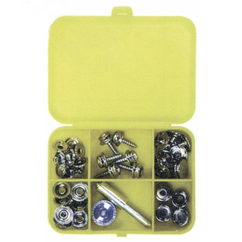 Mini kit botões para toldo lona 51unid