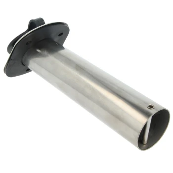 Porta Canas de Encastrar Cromado 40mm, com tampa