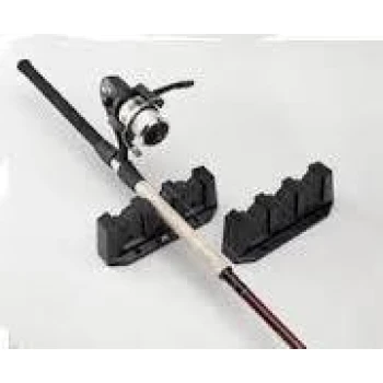 Suporte de 3 canas pesca, horizontal ou vertical