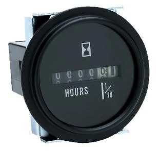 Conta Horas Preto Analógico - Seachoice Conta Horas Preto Analógico - Seachoice