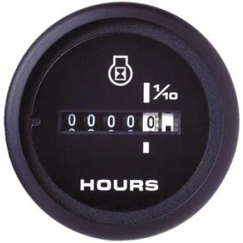 Manômetro Conta Horas Preto