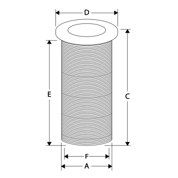 KIT Passa-cascos Bueira com Tampa de Expansão