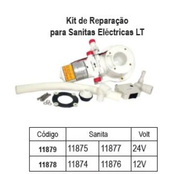 Kit Reparação para Sanitas Electricas LT 24 V