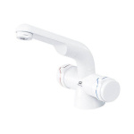 Torneira Misturadora Giratória – Branca