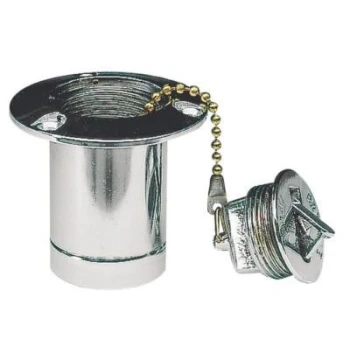 Bocal para gasoleo em bronze cromado