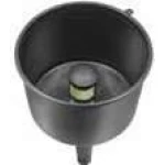 Funil com filtro separador 19 lt/minuto Ø 22cm x 25cm altura