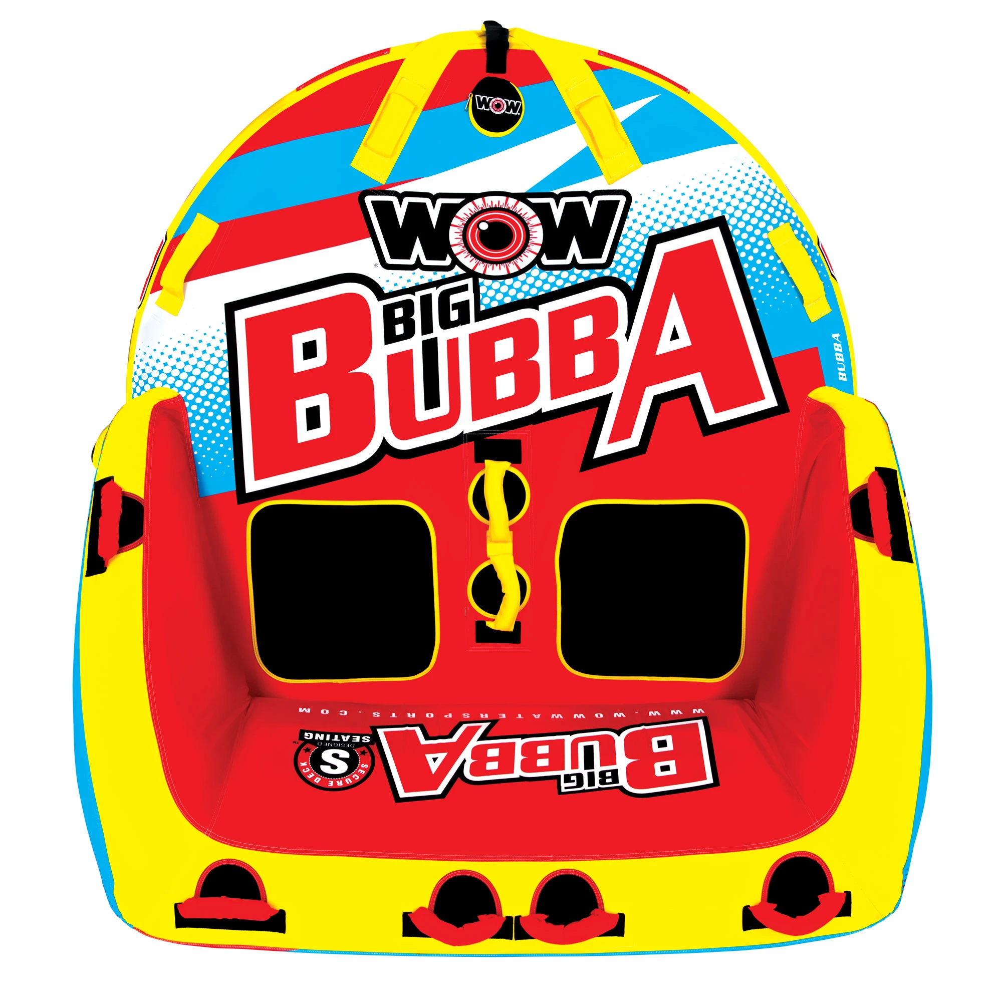 Bóia Deslizadora Big Bubba HI-VIS 2 Pessoas Bóia Deslizadora Big Bubba HI-VIS 2 Pessoas