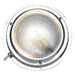 Luz Led Cabine Flush Aço Inox Diam.127mm - Seachoice