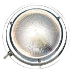 Luz Branca de Cabine em Aço Inox 102mm – Seachoice