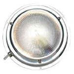 Luz Branca de Cabine em Aço Inox 127mm - Seachoice
