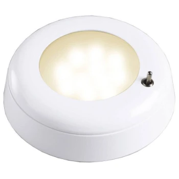 Luminária Branca c/ 12Leds - 8-30V