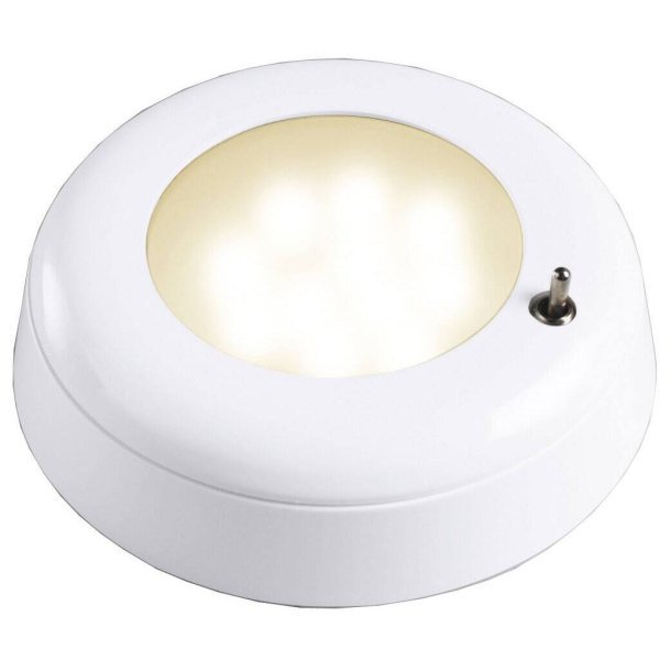 Luminária Branca c/ 12Leds - 8-30V Luminária Branca c/ 12Leds - 8-30V