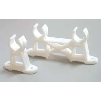 Base simples p/mastro de luzes -branco