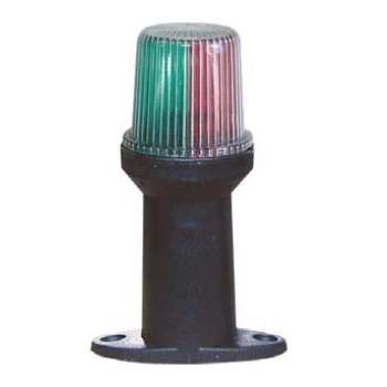 Luz tricolor fixa 15cm (preto)
