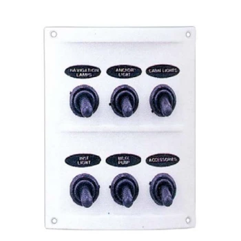 Painel eletrico 6 botões