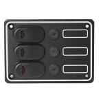 Painel Elétrico em Alumínio – 6 Interruptores