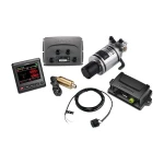 Piloto automático hidráulico Compact Reactor ™ 40 com pacote GHC ™ 20 e Shadow Drive ™
