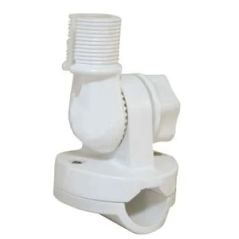 Suporte de antena de roquete p/ balaustradas de 15,1, 25,4mm c/ interruptor de ajuste p/ fio standard 1x14