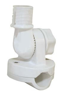 Suporte de antena de roquete p/ balaustradas de 15,1, 25,4mm c/ interruptor de ajuste p/ fio standard 1x14 Suporte de antena de roquete p/ balaustradas de 15,1, 25,4mm c/ interruptor de ajuste p/ fio standard 1x14