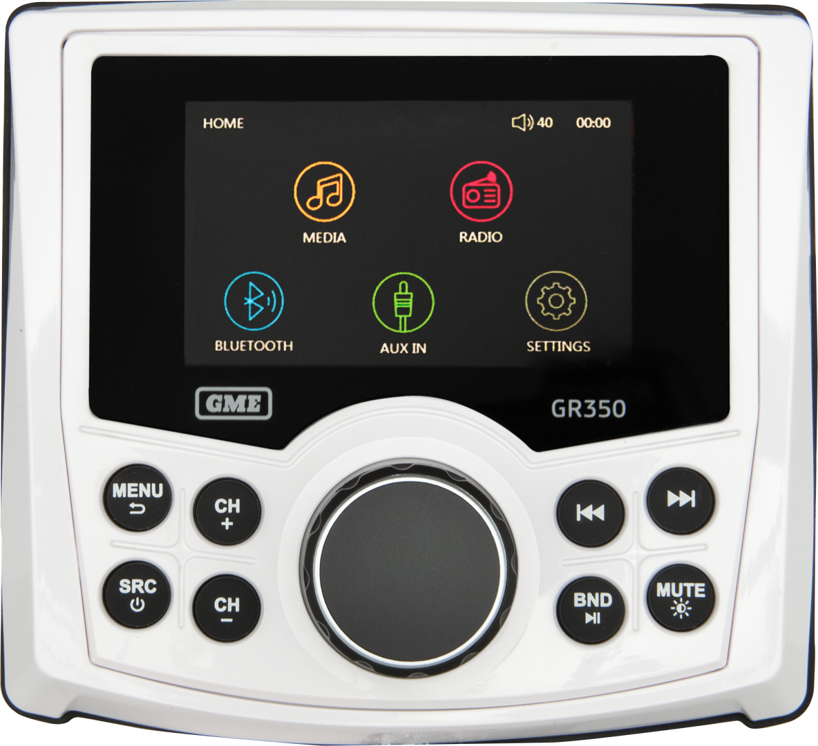 Rádio Marítimo GR350BT - Estanque c/ Bluetooth Rádio Marítimo GR350BT - Estanque c/ Bluetooth