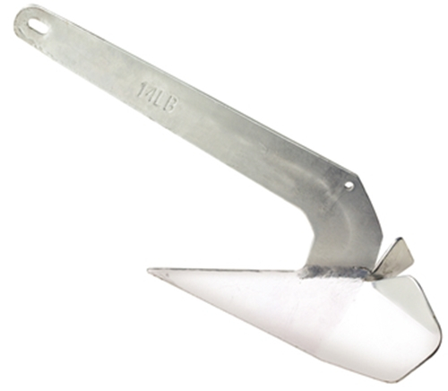 Âncora tipo Arado - 6,4kg Âncora tipo Arado - 6,4kg