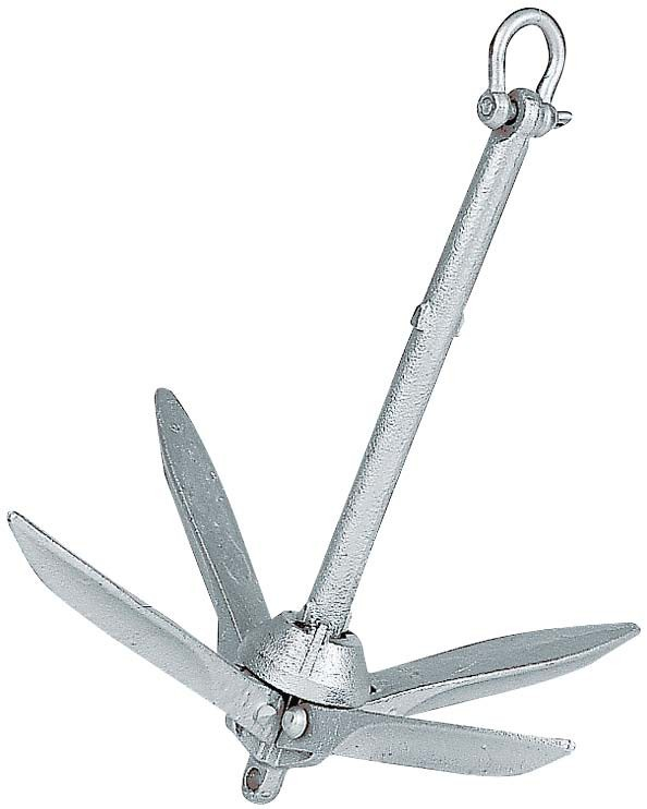 Âncora Grappin 3,5 Kg 410 Mm Âncora Grappin 3,5 Kg 410 Mm