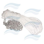 Conjunto de cabo de fundeio 30 mtr. 10 mm c/ corrente galvanizada