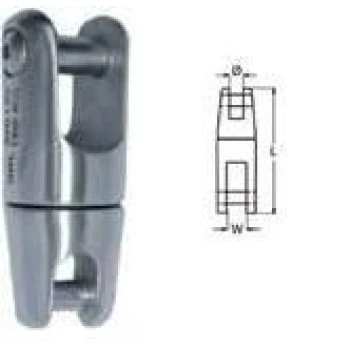 Conetor âncora aço inox 10-13 mm Plastimo
