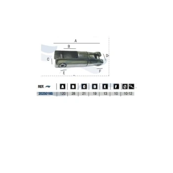 Conector ancora/ corrente 10-12mm