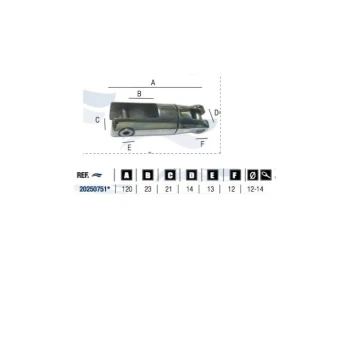 Conector ancora/ corrente 12-14mm