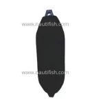 Capa para defensas tipo polyform F1, preta