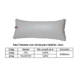 Tubo Flutuante c/ Válvula p/ Optimist, Cinza poliéster