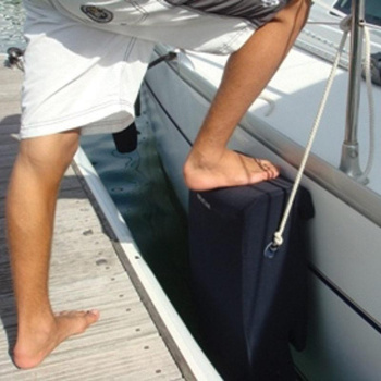 Defensa Retangular 39X60X20 Azul Marinho