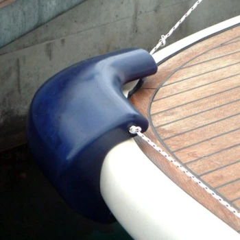 Plataforma curvo para defensa - Azul Marinho