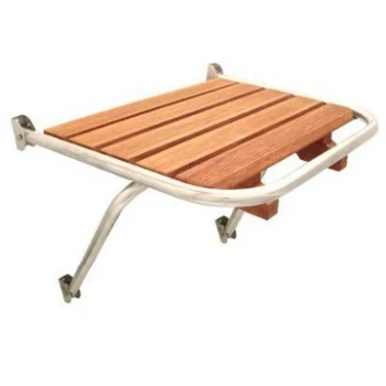 Plataforma em aço inox 316, 450x500mm