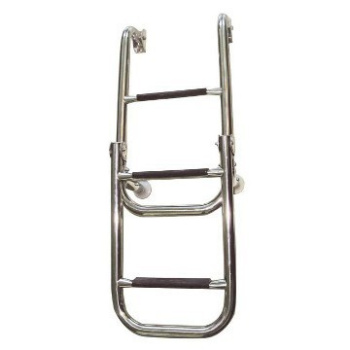 Escada articulada aço inox 316 2+3 degraus