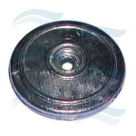 Anodo disco duplo 90mm