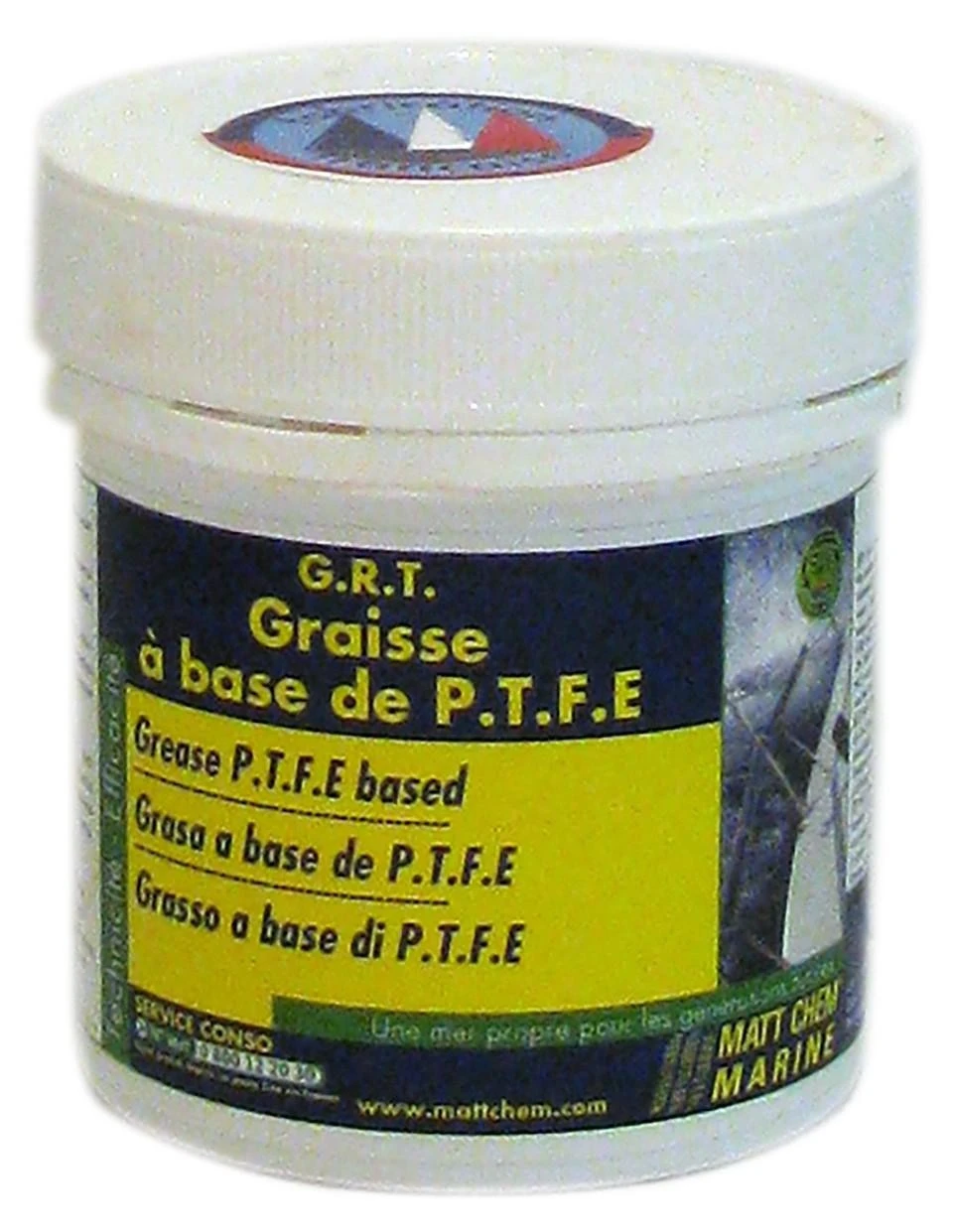 953m - GRT Lubrificante marítimo base Teflon 100ml 953m - GRT Lubrificante marítimo base Teflon 100ml