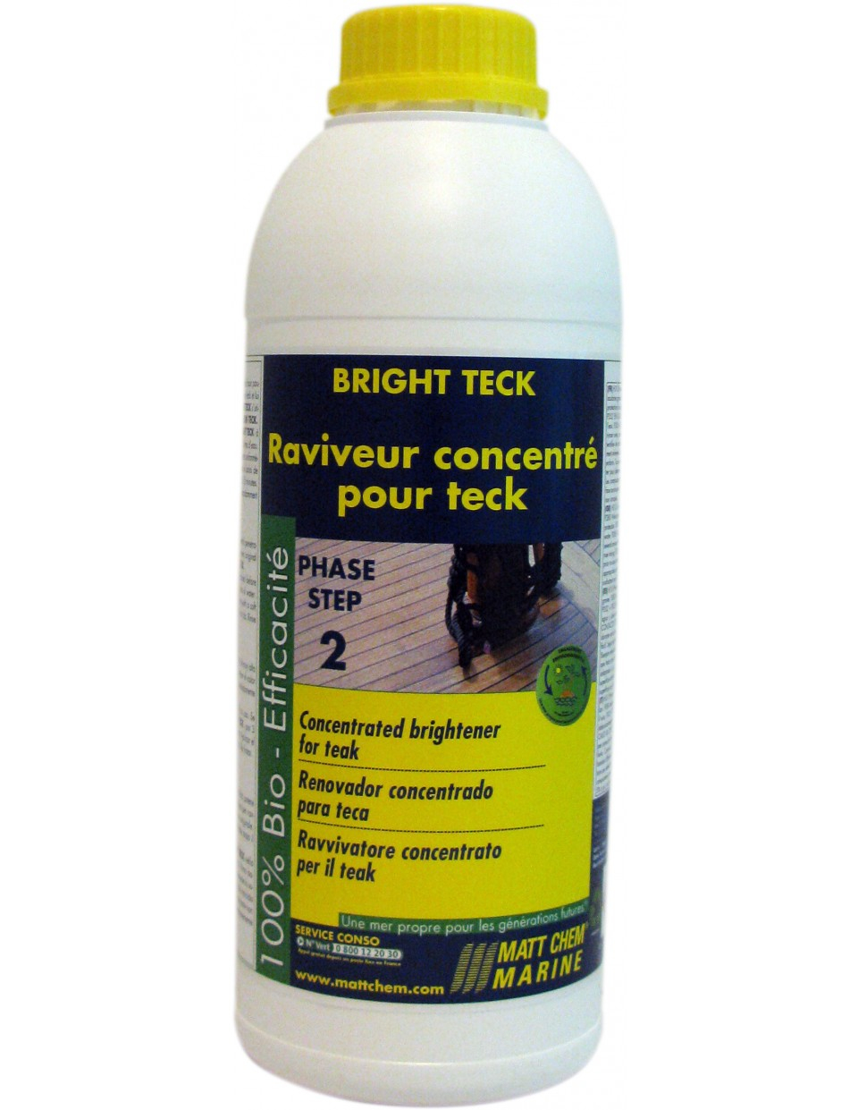 639M - BRIGHT TECK - Abrilhantador Teca 639M - BRIGHT TECK - Abrilhantador Teca