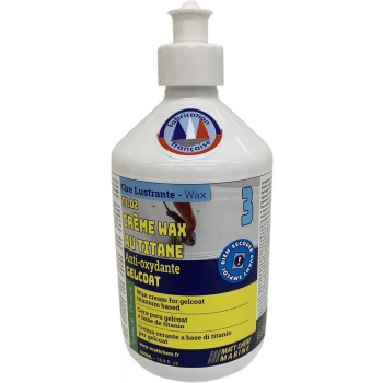 105M - TIO2 - Cera para Gelcoat à Base de Titânio - 500ml