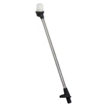 Luz de Mastro Branca de Encaixar 54cm Base Preta