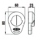 Bússola  Mizar I – Azul
